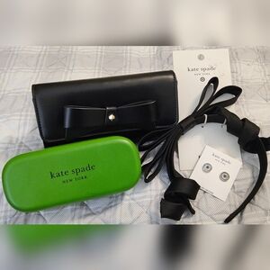 Kate Spade Black Wallet Belt Size L/XL "BUNDLED"